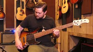 Sadowsky RV5 Bass Demo  Midwood Guitar Studio [upl. by Tigdirb635]