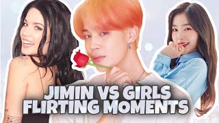 BTS JIMIN VS GIRLS  FLIRTING MOMENTS 지민 [upl. by Quince]