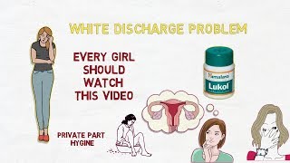 Lukol Tablet  How to Treat White Discharge Problem leucorrhoea Treatment in hindi [upl. by Froehlich]