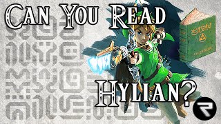 Zelda  Can You Read ̶H̶y̶l̶i̶a̶n̶ Sheikah  Breath of the Wild Translations [upl. by Jasun]