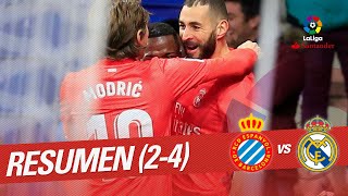 Resumen de RCD Espanyol vs Real Madrid 24 [upl. by Niasuh271]