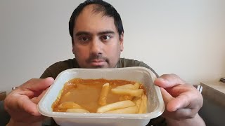 chips amp curry sauce  Iceland food review [upl. by Fifi90]