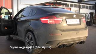 Ferrita BMW X6 M sportavgassystem [upl. by Chao]