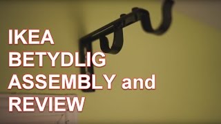 IKEA BETYDLIG Double Rod Assembly and Review [upl. by Tamarah]