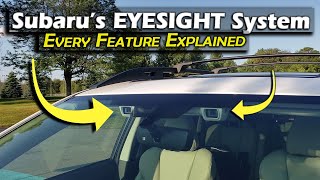 Subaru Eyesight Review Every Feature Explained [upl. by Vinna948]