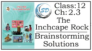 Brainstorming Solutions of Chapter 23 The Inchcape Rock  English Yuvakbharati  Maharashtra [upl. by Doretta]