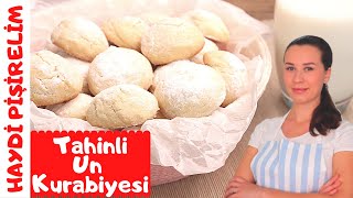 Bu Kurabiye Hazır mı Sormayan Kalmadı 👩🏻‍🍳💯 Tahinli Fındıklı Kurabiye [upl. by Nayllij]