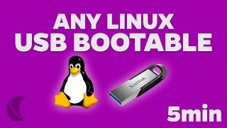 Como crear un USB Bootable de cualquier distribución de Linux en menos de 5 Minutos [upl. by Annasiul351]