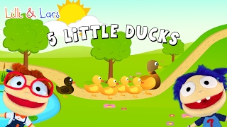 Six Little Ducks That I Once Knew Nursery Rhyme  Rhymes and Songs For Children [upl. by Nalod7]