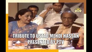 PTV Presents Tribute to Ustad Mehdi Hassan  A Finest Ghazal Singer Ever in History  PART 05 [upl. by Faydra]