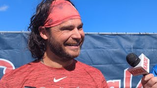 Newest Cardinal Brandon Crawford Talks About Joining The Team Mentoring Masyn Winn [upl. by Odlamur]