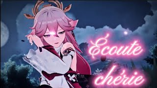 Yae Miko  Écoute chérie  Edit  Genshin impact [upl. by Emilio490]