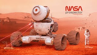 Mars Mining Rover Concept [upl. by Adniral]