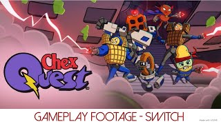 Chex Quest HD  Switch  Gameplay Footage [upl. by Nosnorb]