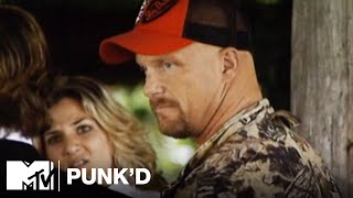 Ashton Kutcher vs Stone Cold Steve Austin Ashlee Simpson amp D12  Punkd [upl. by Ellie758]