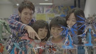 ”Fun to build GUNPLA” promotional video [upl. by Erlina]