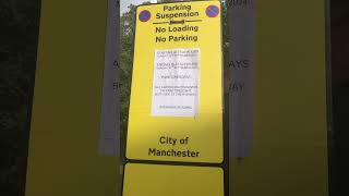 Car Parking will be closed due to filming production to wilmslow road [upl. by Rennug536]