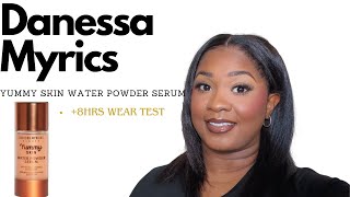 DANESSA MYRICS YUMMY WATER POWDER SERUM  1ST IMPRESSION  8HRS WEAR TEST ON OILY SKIN [upl. by Filbert]