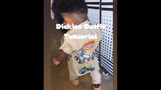 Step by Step Dickies Outfit Tutorial [upl. by Yecad]