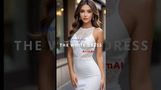 White Dress ai animation fashion [upl. by Remmus]