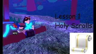 Vesteria Lesson nr1 Holy Scrolls [upl. by Sekyere]