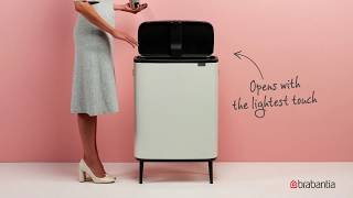 Brabantia Bo Touch Bin HI 60L and 2 x 30L for easy waste separating  Brabantia [upl. by Annaoj230]