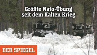 NatoÜbung im Norden Abschreckung im Schnee  DER SPIEGEL [upl. by Gnak]