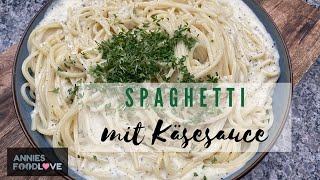 Spaghetti mit Käsesauce [upl. by Enywtna]