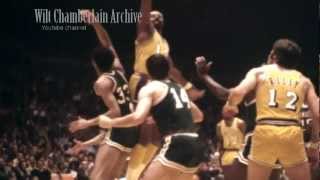 Wilt Chamberlain dueling Kareem AbdulJabbar with a BRUTAL barrage of dunks [upl. by Markman30]