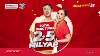 ✨ Pencet Pasti Berhadiah Spesial 25th Alfamart ada Total Hadiah 25 Milyar 😍😍 [upl. by Baoj]