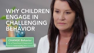 Why Children Engage in Challenging Behavior [upl. by Nuawed]