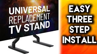 ONKRON Mobile TV Cart TV Stand wMount for Most 32” to 65” Screens up to 100 lbs TS1551 [upl. by Hetti]