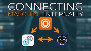 HOW TO Connect Maschine Internally For Sampling Recording and Streaming For MAC [upl. by Ajram800]