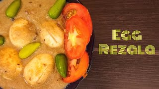 Egg Rezala  Egg Rezala Recipe  Mous CreaTion [upl. by Llirret]