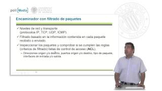 Conceptos básicos de los cortafuegos   UPV [upl. by Enaud]