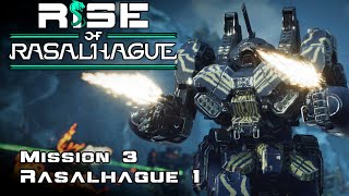 Rasalhague 1  Mission 3  MechWarrior 5 Rise of Rasalhague [upl. by Turne]