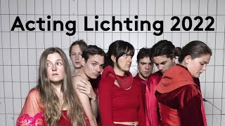 Theater  Acting Lichting 2022 compilatie [upl. by Aissert]