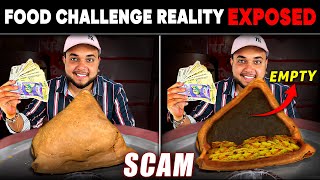 कैसे FOOD CHALLENGES असल में FAKE होते है  Food Vloggers CHALLENGE Reality EXPOSED [upl. by Ynnaffit]