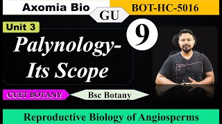 Palynology and its Scope Pollen Biology Reproductive Biology Bsc Botany 5th sem GU Axomia Bio [upl. by Siugram]