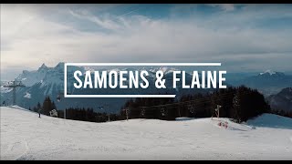 Ski Samoens amp Flaine Grand Massif 2018 [upl. by Aidyn]