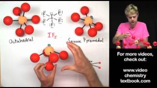 VSEPR Theory Part 3 Octahedral Family [upl. by Vergil215]