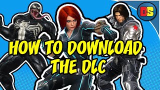 Marvel vs Capcom Infinite HOW TO DOWNLOAD THE NEW DLC Black Widow Venom Winter Soldier [upl. by Athenian]