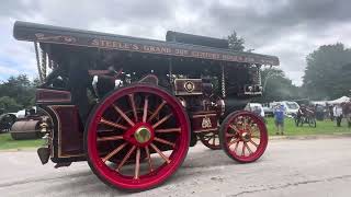 Miniature steam engines parade at Driffield steam rally 2023 [upl. by Vaenfila380]