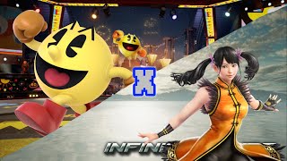 Infinite Azure Moonsiders 1st x PacMan Arena Pac Sky Emotion Tekken 7 Mashup [upl. by Namzzaj]