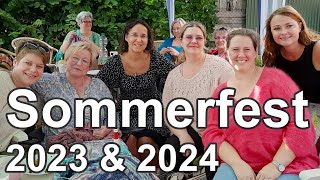 Wollsommerfest 2023 Stricken mit YouTubern  Strickpodcast 198 [upl. by Arahk41]