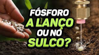 Fósforo a lanço ou no sulco [upl. by Ydaj]