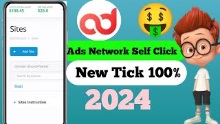 Adoperator best ads network  Self Click 10045  Full explaen self clik video [upl. by Yelich]