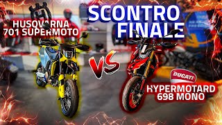 701ampKTM 690 VS DUCATI 698 MONO CHI VINCE COMPARATIVA ONESTA [upl. by Sakovich]