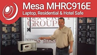 Mesa MHRC916E Laptop Residential amp Hotel Safe [upl. by Enelez]