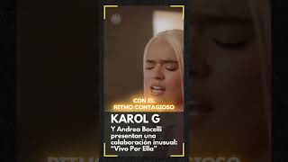 Andrea Bocelli se contagia de reggaeton y crea una fusión unica con Karol G lanzando Vivo Por Ella [upl. by Ysdnil]